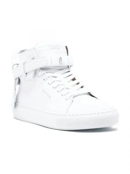 Buscemi De piele teniși COCCO alb