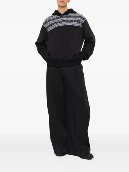 Mikina s kapucňou Wooyoungmi čierna