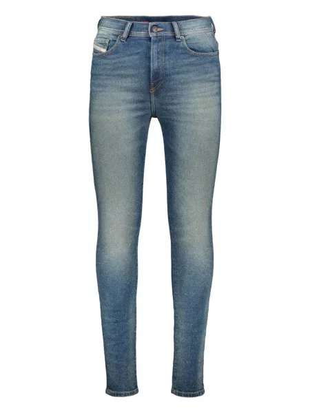 Jeansy Diesel z 5 kieszeniami niebieskie