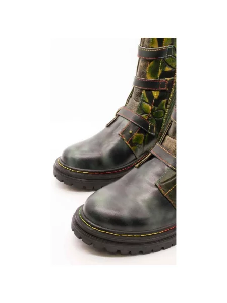 Pantofi Laura Vita verde