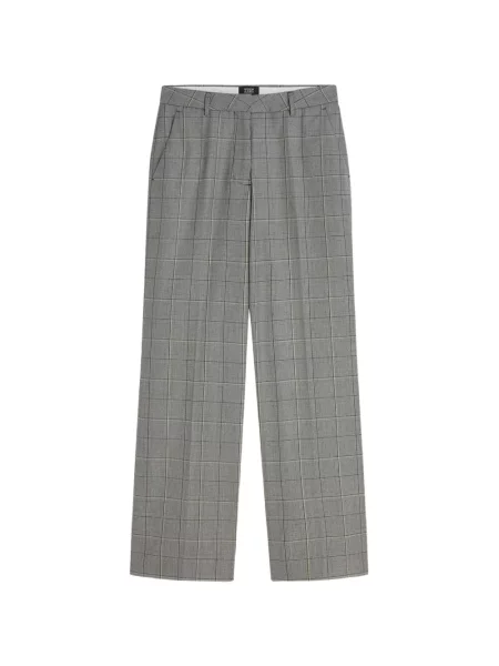 Pantaloni Scotch & Soda în carouri gri