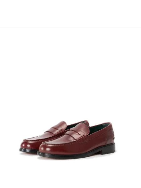 Mokasíny Clarks červená