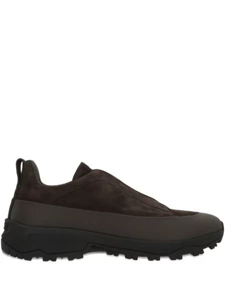 Sneakerși Zegna maro