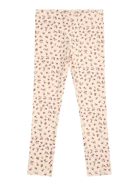 Only Mini Leggings KMGTrinny verde închis / roz / vin roșu