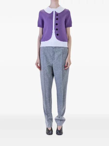 Pulover Moschino tricotate violet