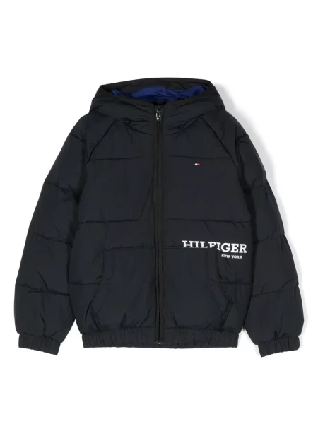 Kurtka dziecięca Tommy Hilfiger niebieska