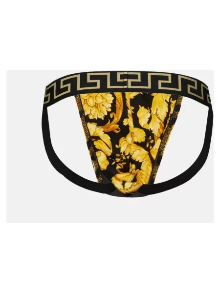 Versace Slipy Jock Strap czarny