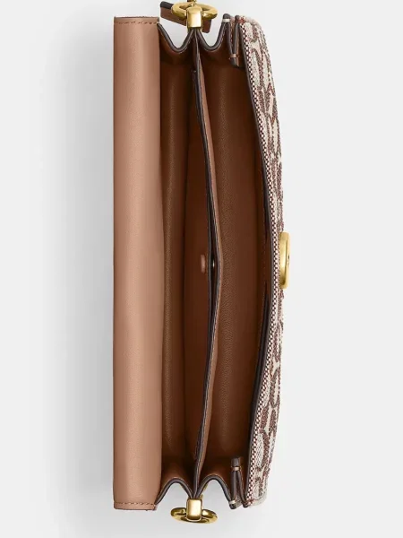 Кожаная сумка через плечо Coach