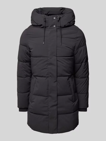 Płaszcz pikowany z kapturem G.i.g.a. Dx czarny