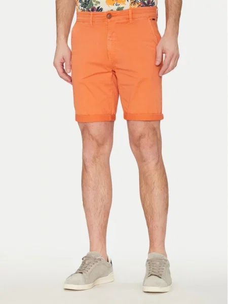 Blend Medžiaginiai šortai oranžinė