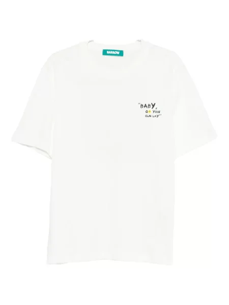 Tričko Barrow s potiskem bílé