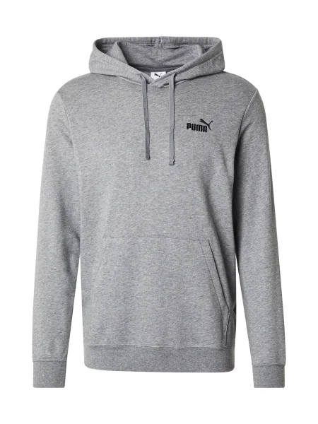 PUMA Hanorac sport Essentials No. 1 gri amestecat negru