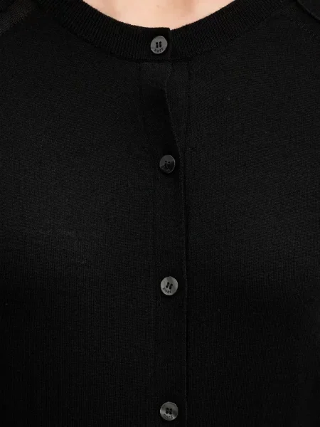 Cardigan Boss lung negru