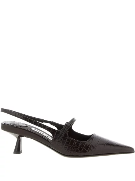 Pantofi cu toc Jimmy Choo slingback maro