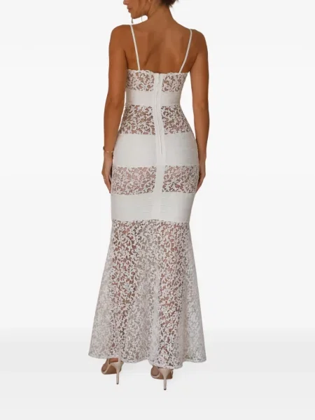 Rochie maxi Hervé Léger tricotate