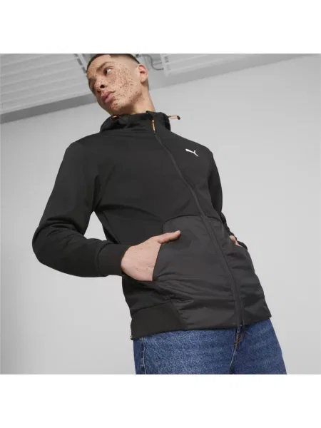Bluza Puma Open Road Full-Zip Hoodie DK czarna