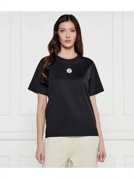 BOSS BLACK Tricou Elpha negru