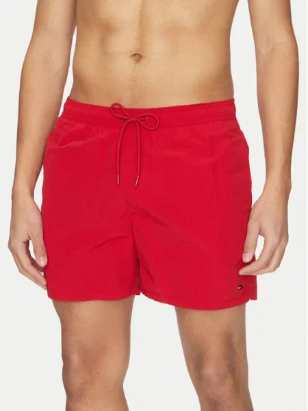 Tommy Hilfiger Pantaloni scurți pentru înot roșu