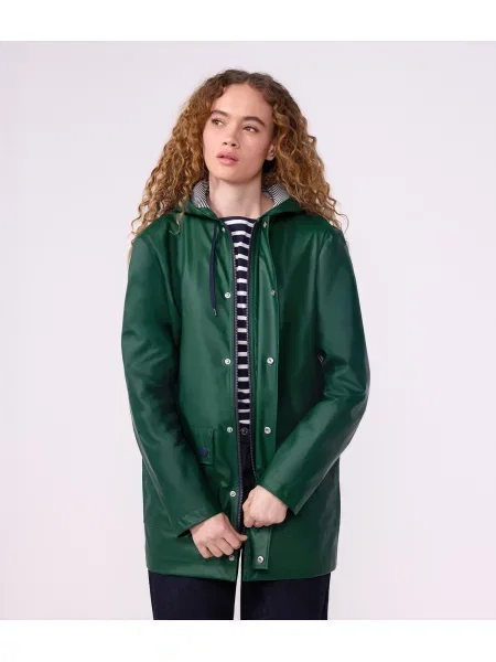 Geacă Petit Bateau verde