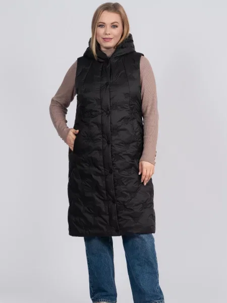 Утеплений жилет UVENTUM чорний