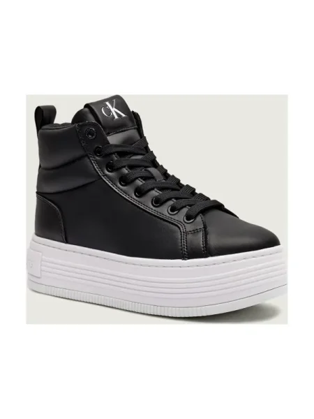Calvin Klein Jeans De piele teniși negru