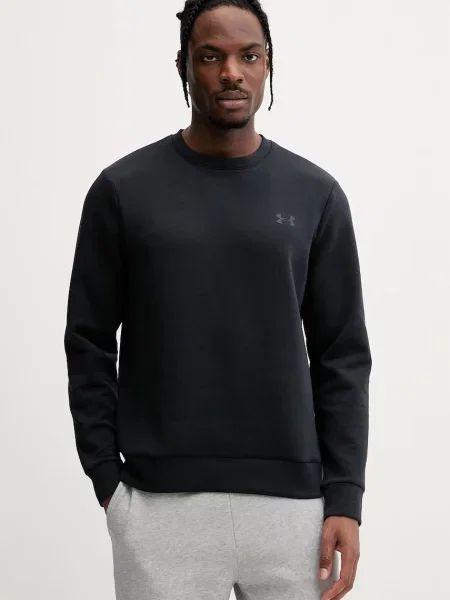 Under Armour pulover Unstoppable Flc črna