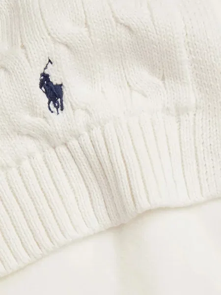 Fular copii Polo Ralph Lauren bej