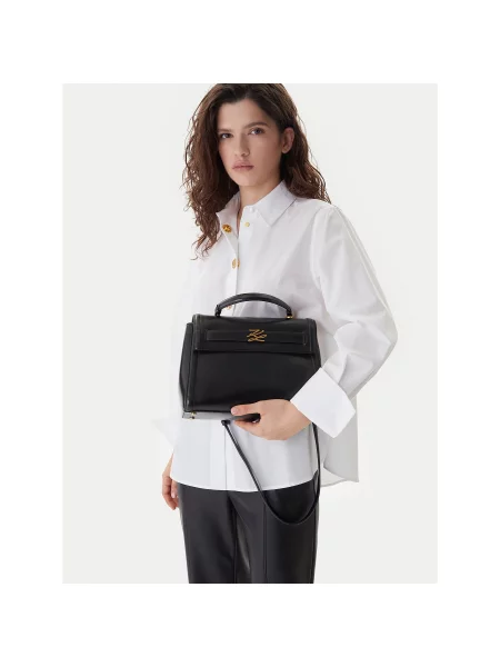 Torbica KARL LAGERFELD crna
