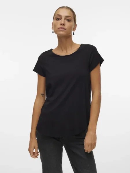VERO MODA Póló BELLA' fekete