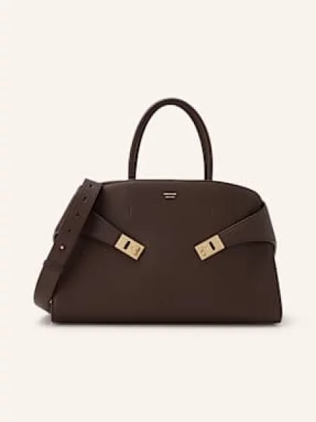 Ferragamo Torebka Hug Large braun czarna