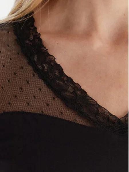 Pyžamová halenka Ysabel Mora černá
