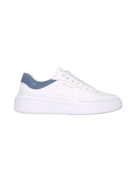 Sneakerși Skechers clasici alb
