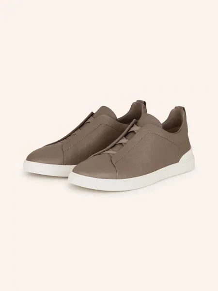 Zegna Sneakersy Wsuwane Triple Stitch™ grau