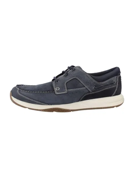 Čipkované tenisky Clarks modrá
