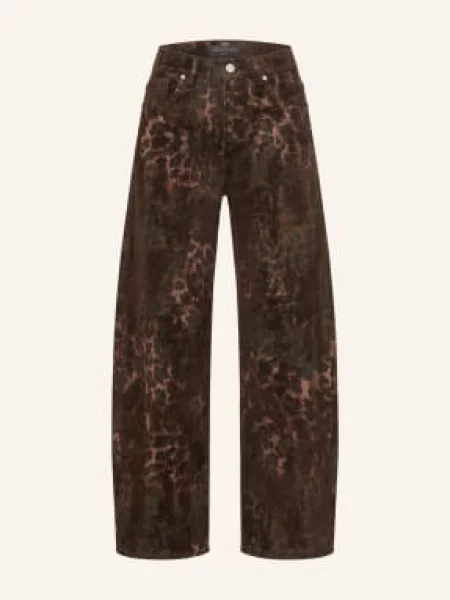 Allsaints Jeansy Typu Barrel Sadie braun brązowe