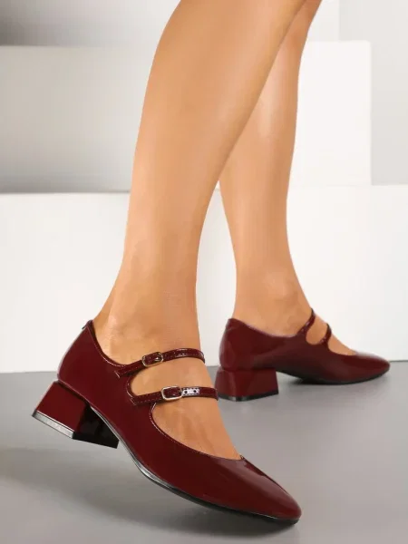 Pantofi casual Omeisa bordo