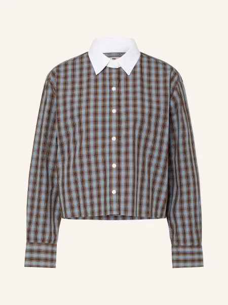 Levi's® Košilová Halenka Harlie / krémová / tyrkysová hnědá