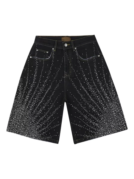 Дънкови шорти Birth Of Royal Child черно