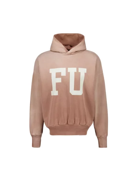 Bluza z kapturem Fear Of God z kapturem beżowa