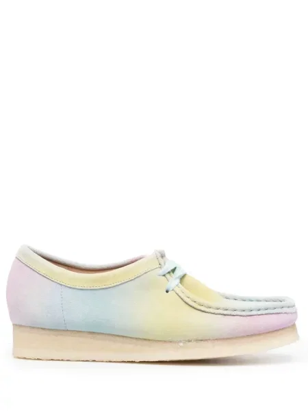 Pantofi loafer Clarks Originals din piele de căprioară albastru