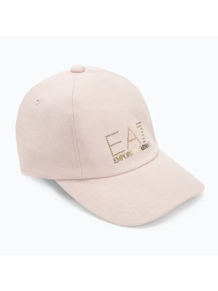 Kšiltovka Emporio Armani Train Evolution mauve chalk růžová