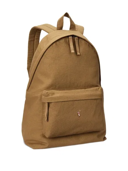 Rucsac Polo Ralph Lauren de in cu broderie gri