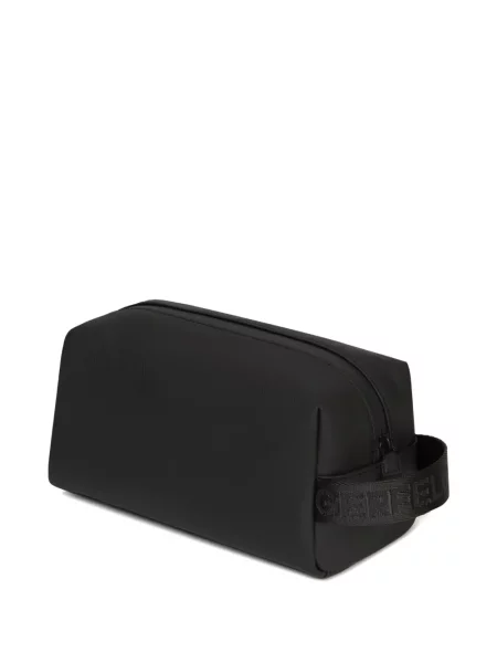 Torba Karl Lagerfeld Jeans s autogramom crna