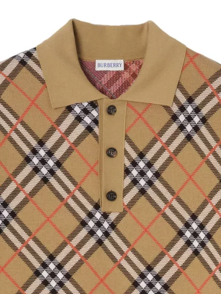 Καρό polo Burberry
