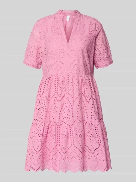 Sukienka mini z haftem angielskim model Holi' Y.a.s