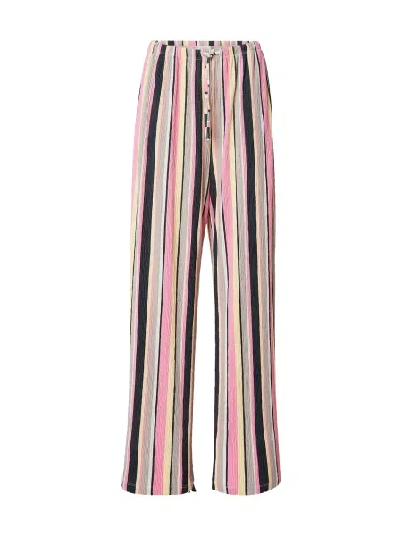 Kamila Šikl Kalhoty žlutá / šedá / pink černá