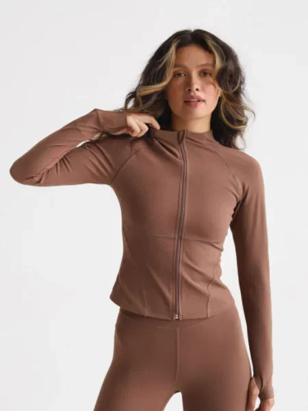 Кофта Lilove бавона/спандекс коричневий