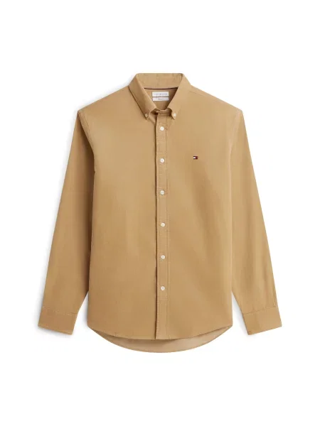 TOMMY HILFIGER Cămașă cămilă maro