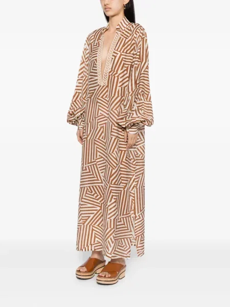 Rochie Bambah de costum maro