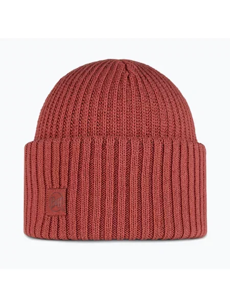 Зимова шапка BUFF Knitted Rutger cinnamon коричнева